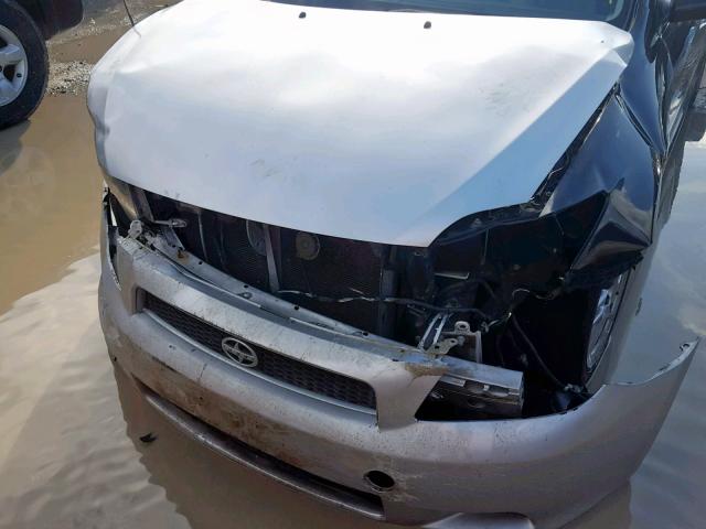 JTKDE167470159622 - 2007 TOYOTA SCION TC შავი ფოტო 9