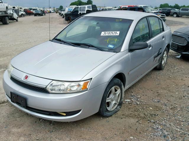 1G8AG52F34Z211610 - 2004 SATURN ION LEVEL GRAY photo 2