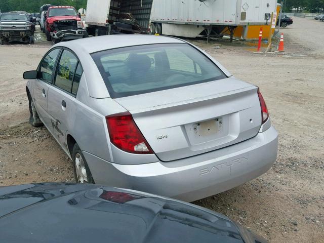 1G8AG52F34Z211610 - 2004 SATURN ION LEVEL GRAY photo 3