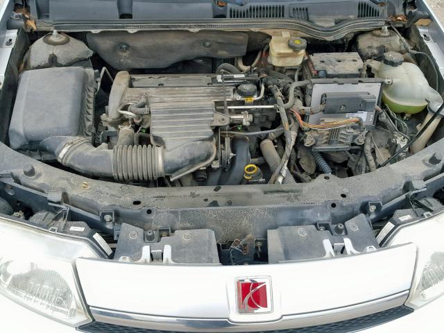 1G8AG52F34Z211610 - 2004 SATURN ION LEVEL GRAY photo 7