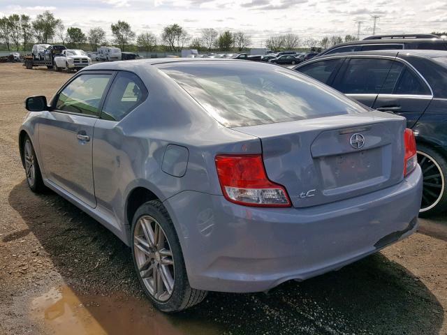 JTKJF5C7XD3049650 - 2013 TOYOTA SCION TC BLUE photo 3