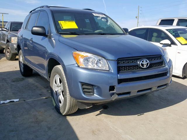 2T3ZF4DV7AW018110 - 2010 TOYOTA RAV4 BLUE photo 1