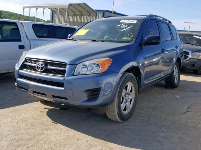 2T3ZF4DV7AW018110 - 2010 TOYOTA RAV4 BLUE photo 2