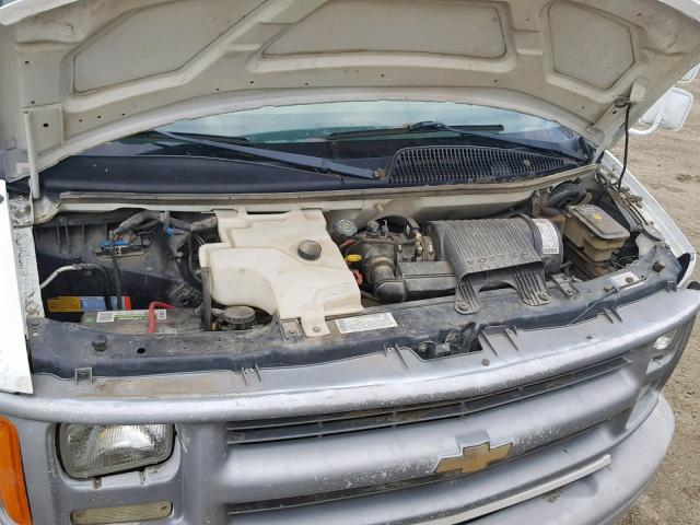 1GBJG31RX11238968 - 2001 CHEVROLET EXPRESS CU WHITE photo 7