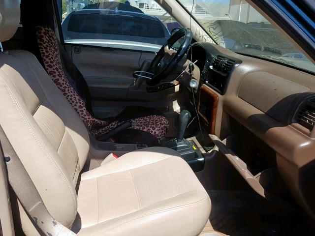 4S6CK58W414413050 - 2001 HONDA PASSPORT E მწვანე ფოტო 5