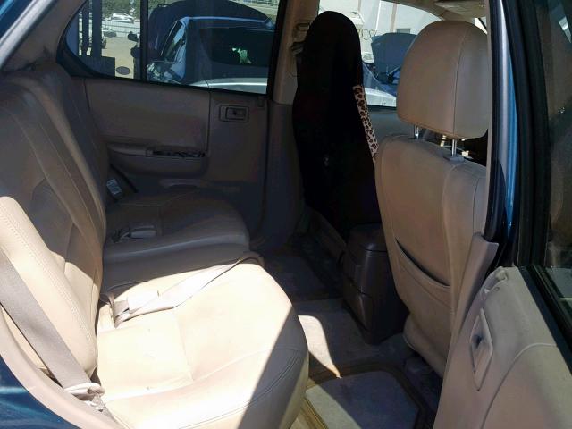 4S6CK58W414413050 - 2001 HONDA PASSPORT E მწვანე ფოტო 6