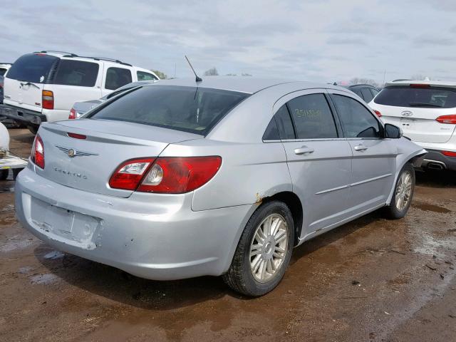 1C3LC56K17N562906 - 2007 CHRYSLER SEBRING TO SILVER photo 4