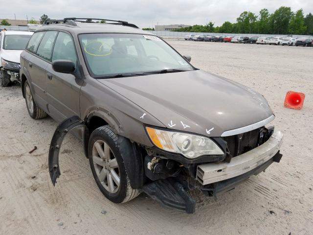 4S4BP61C387351676 - 2008 SUBARU OUTBACK 2.5I  photo 1