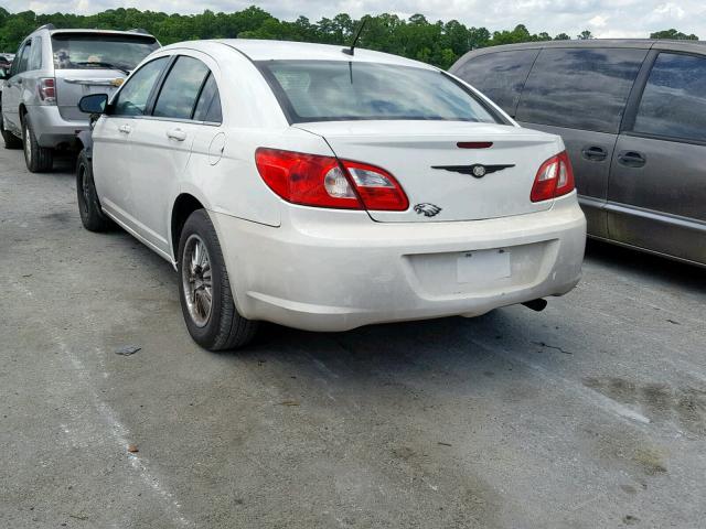 1C3LC46R28N271209 - 2008 CHRYSLER SEBRING LX WHITE photo 3