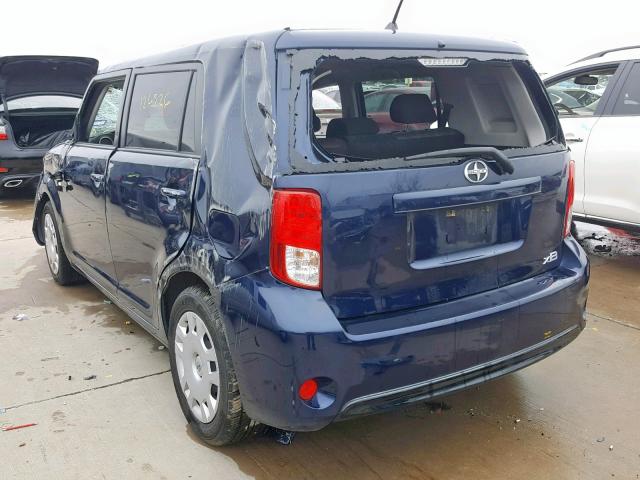 JTLZE4FE4FJ067176 - 2015 TOYOTA SCION XB 蓝色 照片 3