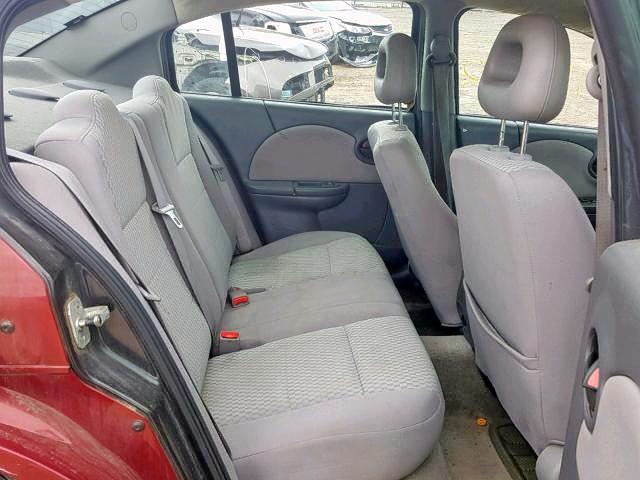 1G8AJ55F36Z158617 - 2006 SATURN ION LEVEL BURGUNDY photo 6