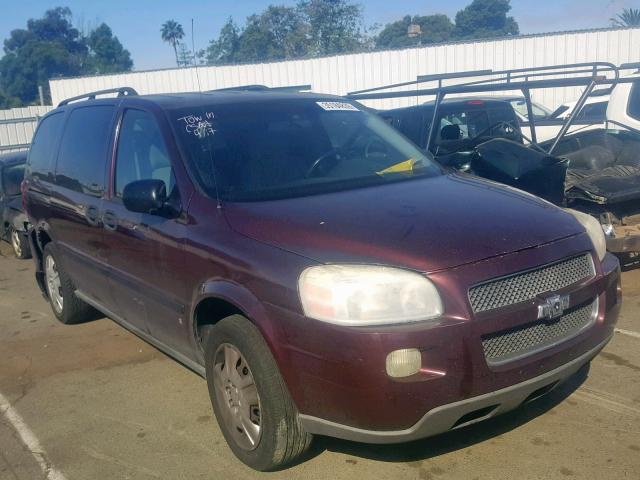 1GNDV23L06D201927 - 2006 CHEVROLET UPLANDER L 勃艮第红 照片 1