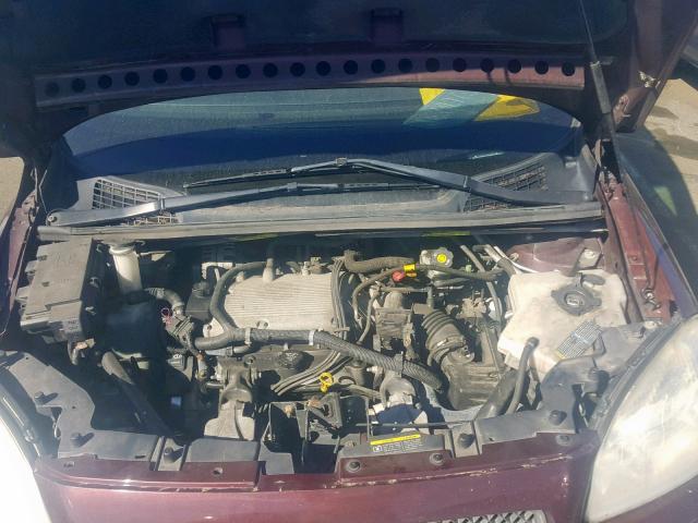 1GNDV23L06D201927 - 2006 CHEVROLET UPLANDER L 勃艮第红 照片 7