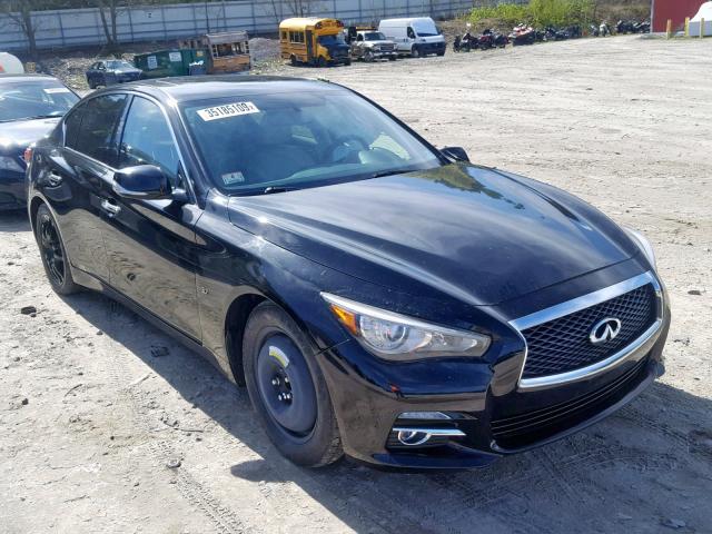 JN1BV7APXFM331137 - 2015 INFINITI Q50 BASE BLACK photo 1