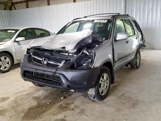 JHLRD78844C055279 - 2004 HONDA CR-V EX SILVER photo 2