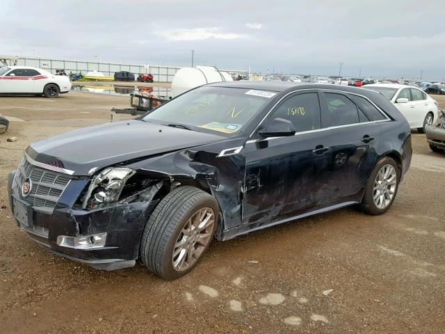 1G6DS8ED1B0159072 - 2011 CADILLAC CTS PREMIU BLACK photo 2