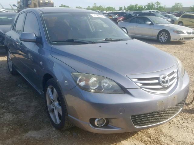 JM1BK343661425802 - 2006 MAZDA 3 HATCHBAC GRAY photo 1