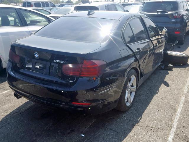 WBA3C1C57EK116578 - 2014 BMW 328 I SULE BLACK photo 4