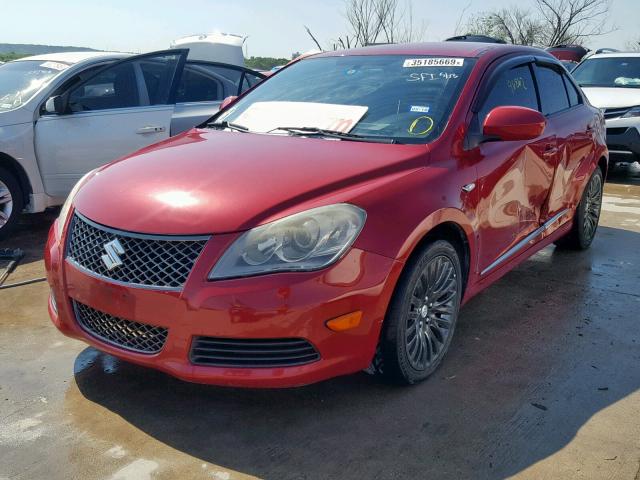 JS2RE9A34C6101412 - 2012 SUZUKI KIZASHI SE BURGUNDY photo 2