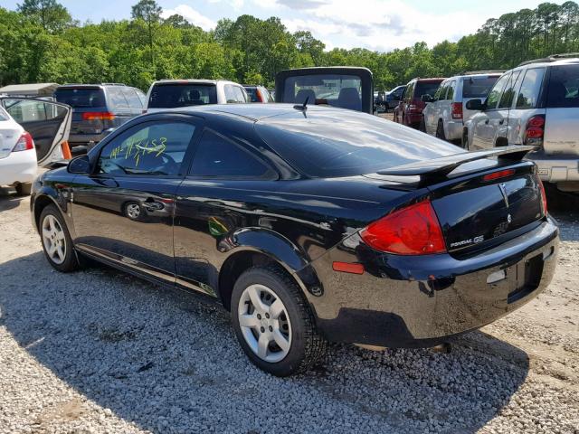 1G2AS18H397189430 - 2009 PONTIAC G5 BLACK photo 3