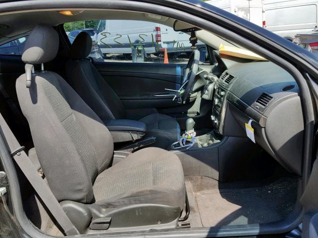 1G2AS18H397189430 - 2009 PONTIAC G5 BLACK photo 5