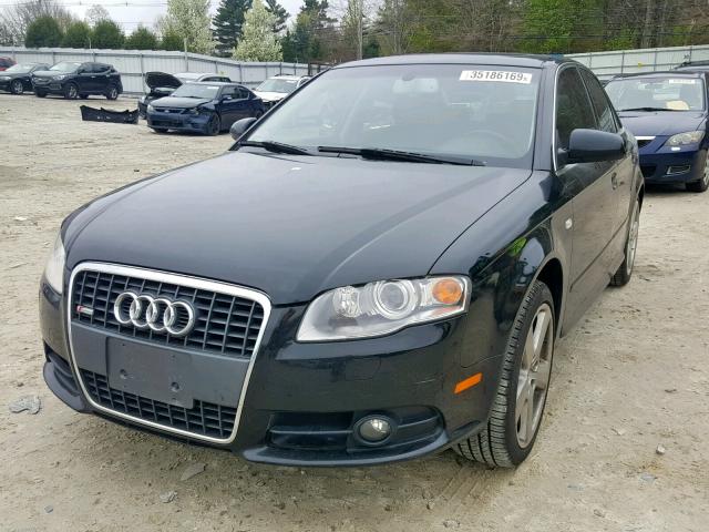 WAUDH78E88A058055 - 2008 AUDI A4 3.2 QUA BLACK photo 2