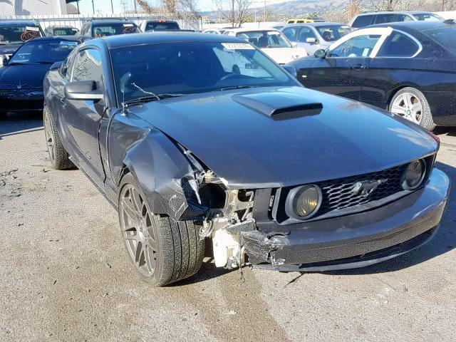 1ZVHT82H885128090 - 2008 FORD MUSTANG GT BLACK photo 1