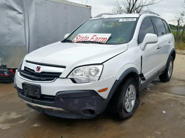 3GSDL43N68S578796 - 2008 SATURN VUE XE WHITE photo 2