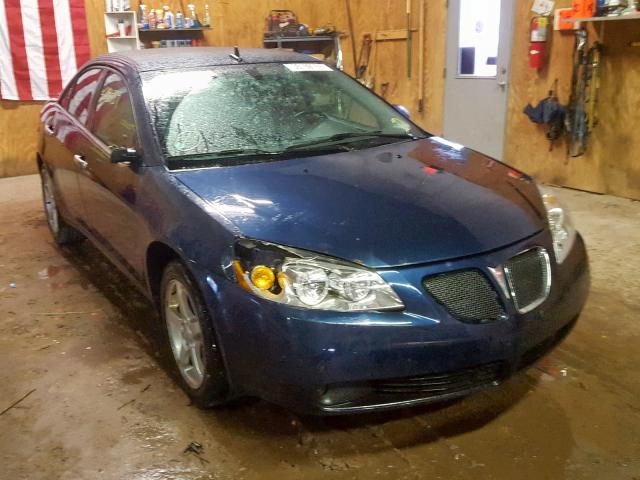 1G2ZH57N994113275 - 2009 PONTIAC G6 GT BLUE photo 1