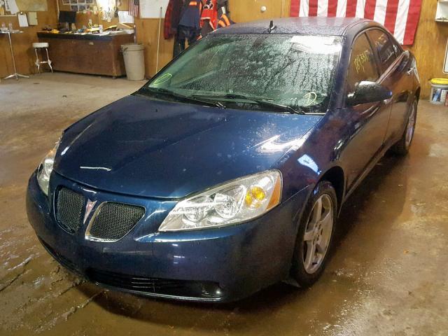 1G2ZH57N994113275 - 2009 PONTIAC G6 GT BLUE photo 2