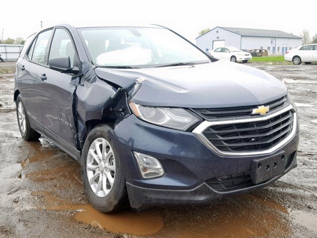 3GNAXHEV8JL116285 - 2018 CHEVROLET EQUINOX LS CHARCOAL photo 1