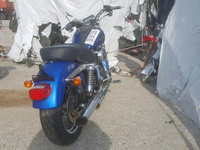 1HD1GX41X7K317390 - 2007 HARLEY-DAVIDSON FXDBI BLUE photo 4