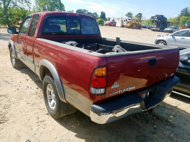 5TBRT34142S301916 - 2002 TOYOTA TUNDRA ACCESS CAB  photo 3