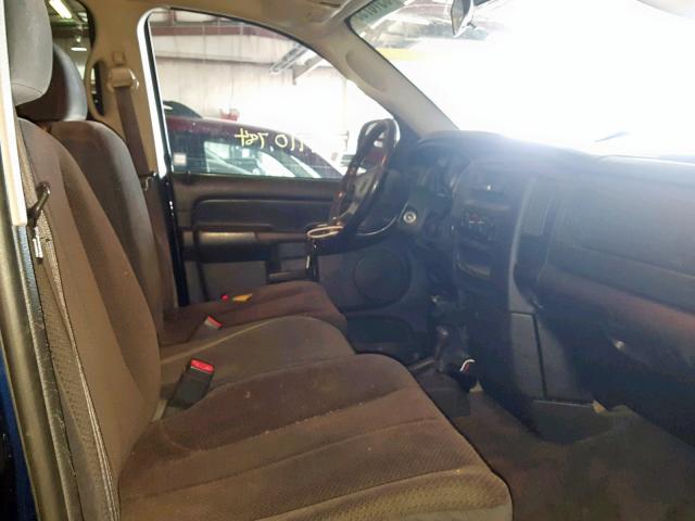 3D7KU28D53G823206 - 2003 DODGE RAM 2500 S ლურჯი ფოტო 5