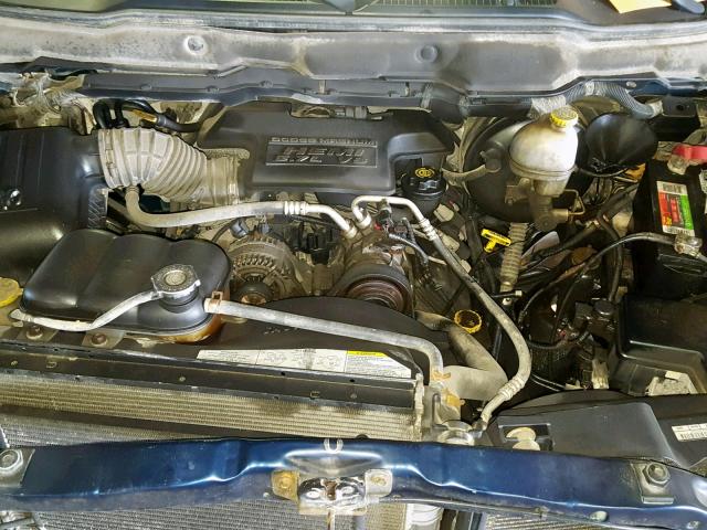 3D7KU28D53G823206 - 2003 DODGE RAM 2500 S ლურჯი ფოტო 7