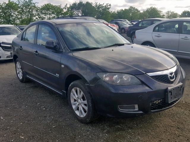 JM1BK323271621126 - 2007 MAZDA 3 S BLACK photo 1