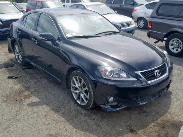 JTHBF5C26D5188001 - 2013 LEXUS IS 250 BLACK photo 1