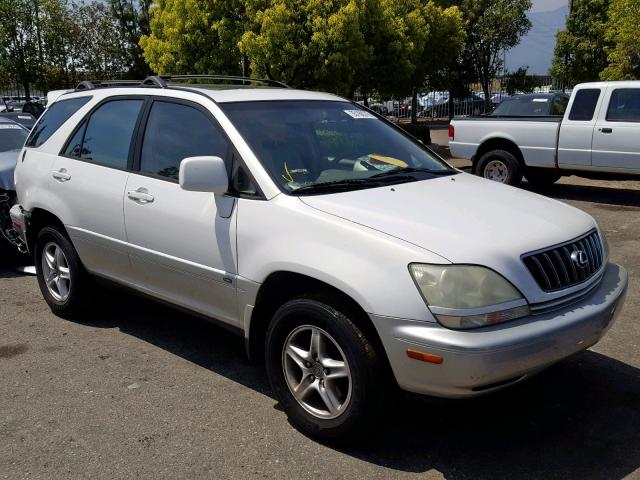 JTJGF10U510098074 - 2001 LEXUS RX 300 WHITE photo 1