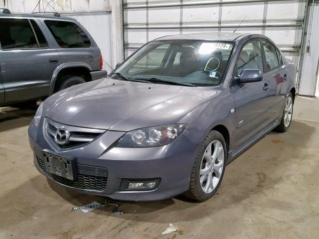 JM1BK323571635036 - 2007 MAZDA 3 S GRAY photo 2