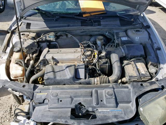 1G1JF54F037325220 - 2003 CHEVROLET CAVALIER L GRAY photo 7