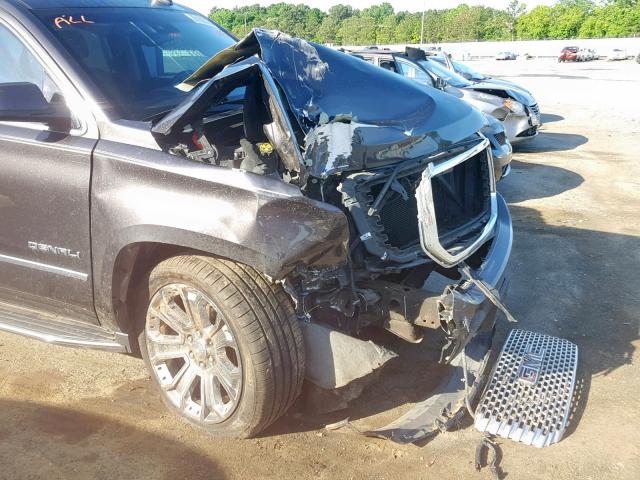 1GKS1CKJ5GR104569 - 2016 GMC YUKON DENA BLACK photo 9