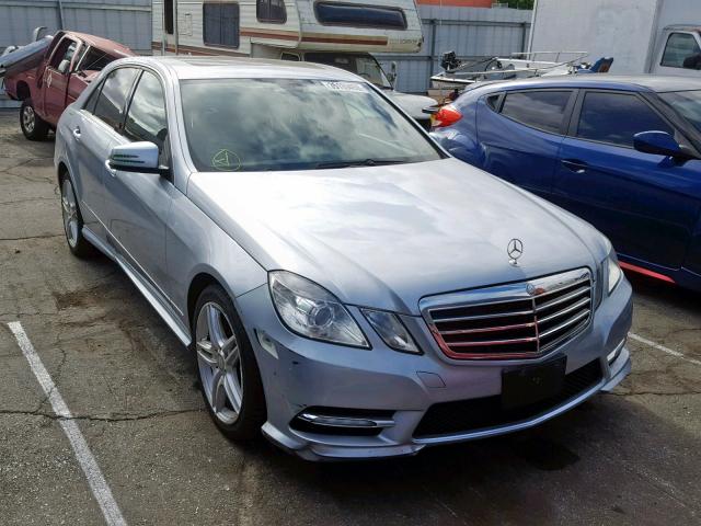 WDDHF5KBXDA675616 - 2013 MERCEDES-BENZ E 350 BLUE photo 1