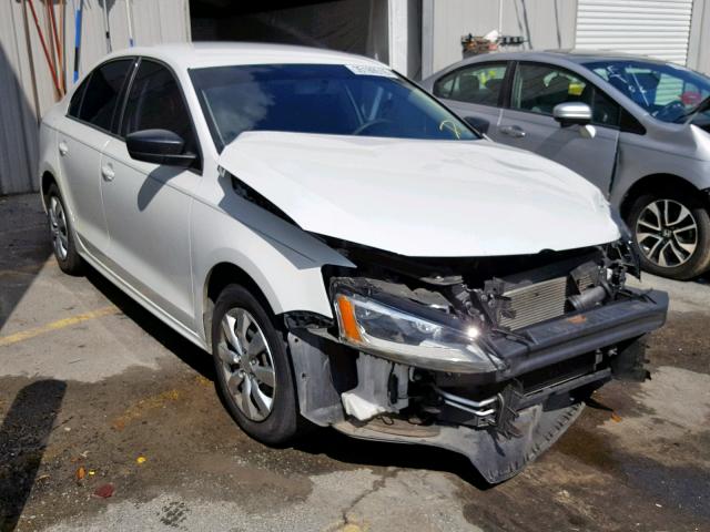 3VW2K7AJ1FM268934 - 2015 VOLKSWAGEN JETTA BASE 白色 照片 1