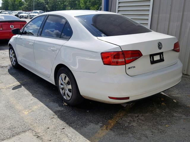 3VW2K7AJ1FM268934 - 2015 VOLKSWAGEN JETTA BASE 白色 照片 3