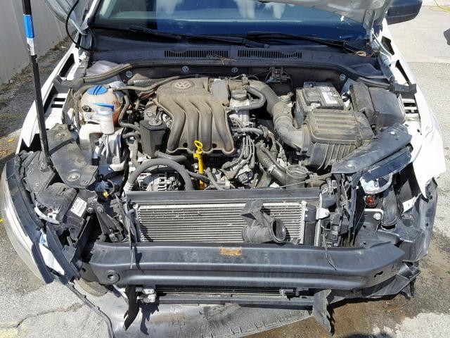 3VW2K7AJ1FM268934 - 2015 VOLKSWAGEN JETTA BASE 白色 照片 7