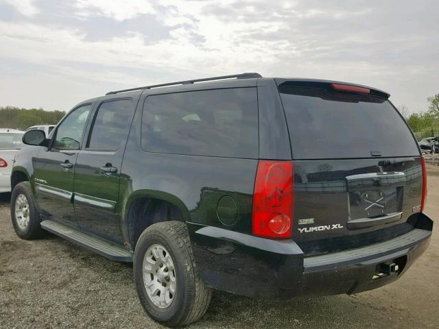 1GKFK16388R112195 - 2008 GMC YUKON XL K BLACK photo 3