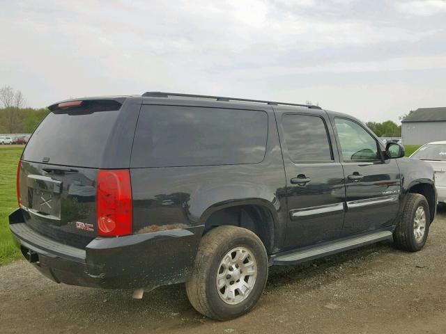 1GKFK16388R112195 - 2008 GMC YUKON XL K BLACK photo 4