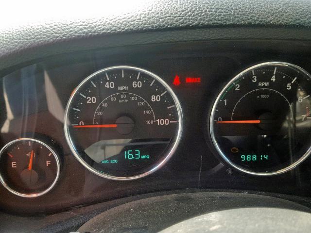 1C4AJWAG7EL148135 - 2014 JEEP WRANGLER S გრაფიტი ფოტო 8