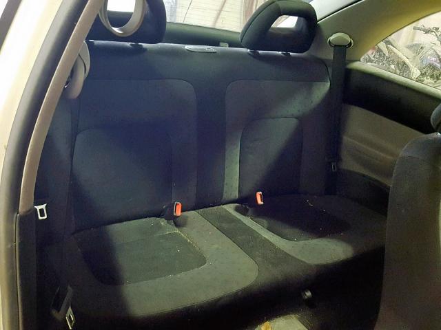 3VWBB61C5WM007205 - 1998 VOLKSWAGEN NEW BEETLE WHITE photo 6