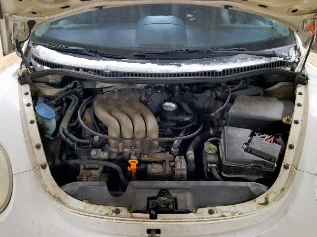 3VWBB61C5WM007205 - 1998 VOLKSWAGEN NEW BEETLE WHITE photo 7